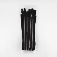 Молния &laquo;Трактор&raquo;, №5, разъёмная, замок автомат, 70 см, чёрная, белая, красная