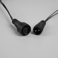 Гирлянда &laquo;Бахрома&raquo; 12 &times; 0.7 м, IP44, УМС, тёмная нить, 240 LED, свечение мульти, 220 В