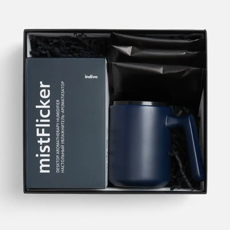 Набор &laquo;Микроклимат&raquo;, черный с синим