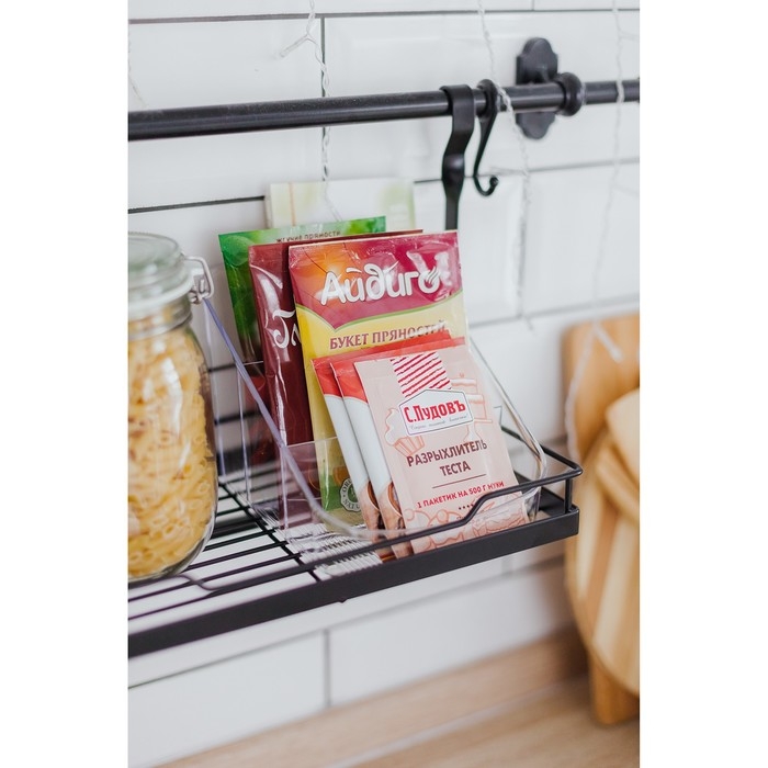 Органайзер для специй Alt, цвет прозрачный Органайзер для специй Alt, цвет прозрачный