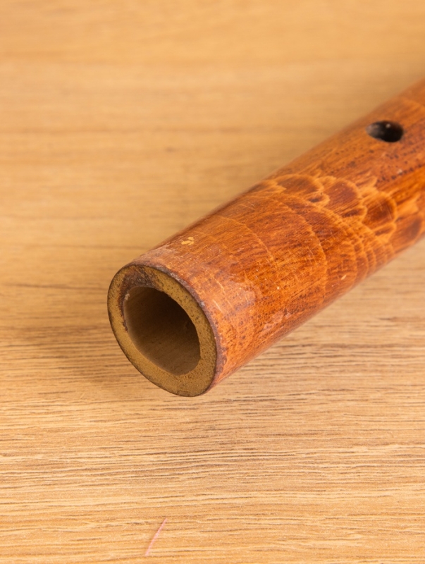 Сувенирный музыкальный инструмент "Флейта" бамбук, цв. коричневый, 30х2х2 см