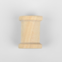 Набор деревянных катушек без покрытия, 15 шт, d = 2 &times; 2,5 см