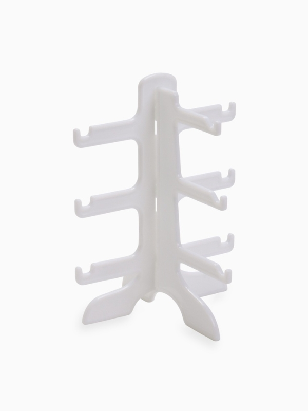 Подставка под очки 3 места, 16&times;14,5&times;20, цвет белый