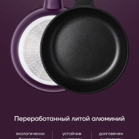 Сковорода литая 20 см антипригарная ECO collection