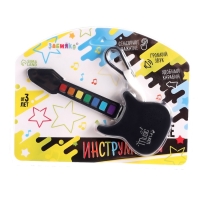 Музыкальная гитара, с сенсорным нажатием и карабином Музыкальная гитара, с сенсорным нажатием и карабином