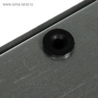 Держатель номера TORSO, металлический, хром