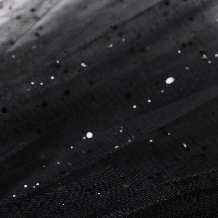 Юбка детская KAFTAN "Сияние" черный, длина 30 см