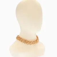 Колье-чокер "Кальчуга", цвет золото