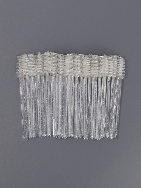 Щёточки для бровей и ресниц, набор - 50 шт, 10 см, цвет белый/прозрачный Щёточки для бровей и ресниц, набор - 50 шт, 10 см, цвет белый/прозрачный