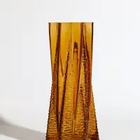 Ваза стекло настольная "Флоранс" 25х11х9 см, коричневый