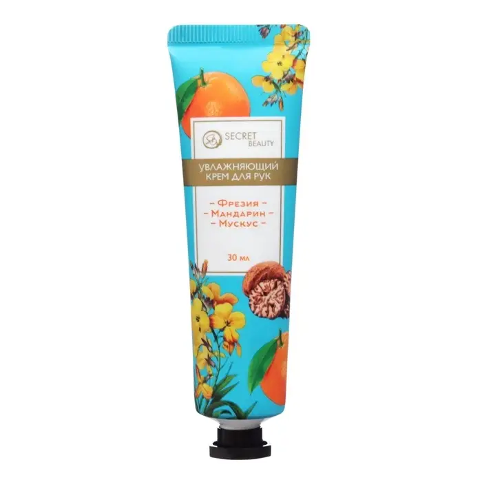 Крем для рук &laquo;Фрезия, мандарин, мускус&raquo; увлажняющий, 30 мл