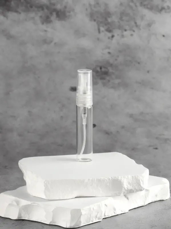 Флакон стеклянный для парфюма, с распылителем, 5 мл, прозрачный