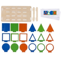 Головоломка. Повтори по образцу &laquo;Фигуры&raquo;