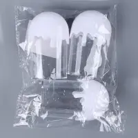 Основа для творчества и декорирования &laquo;Мороженое&raquo;, набор 3 шт., размер 1 шт. &mdash; 5,5 &times; 11 &times; 3 см, объём &mdash; 50 мл