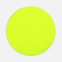 Наклейка тканевая Lunga Round, M, желтый неон