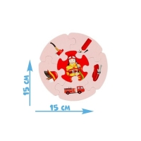 Пазлы-лото &laquo;Профессии&raquo;, двухсторонние, 5 пазлов, 30 деталей