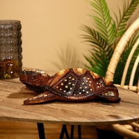 Сувенир "Черепаха" албезия 30х20х6 см