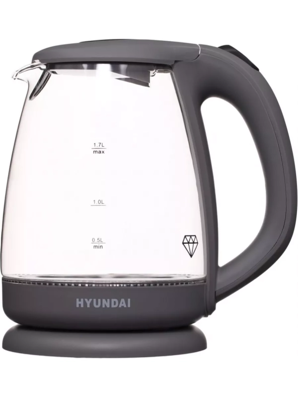 Чайник HYK-G1003 1.7л. 2200Вт серый