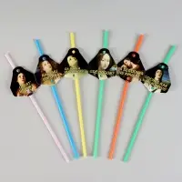 Трубочки для коктейлей &laquo;Искусство&raquo;, в наборе 6 штук