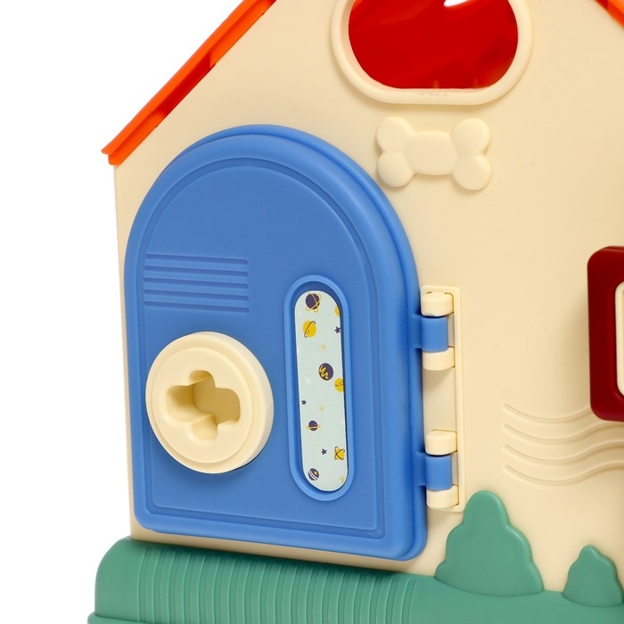 Сортер &laquo;Домик&raquo;, 9 элементов