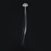 Прядь для волос на заколке, светящиеся, 3,5 х 33 см Прядь для волос на заколке, светящиеся, 3,5 х 33 см