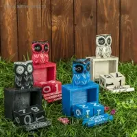 Настольный календарь "Умная сова" 11х5,5х18 см МИКС