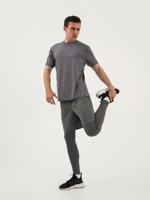 Шорты мужские Resport, р. 50, цвет серый, базовые Шорты мужские Resport, р. 50, цвет серый, базовые