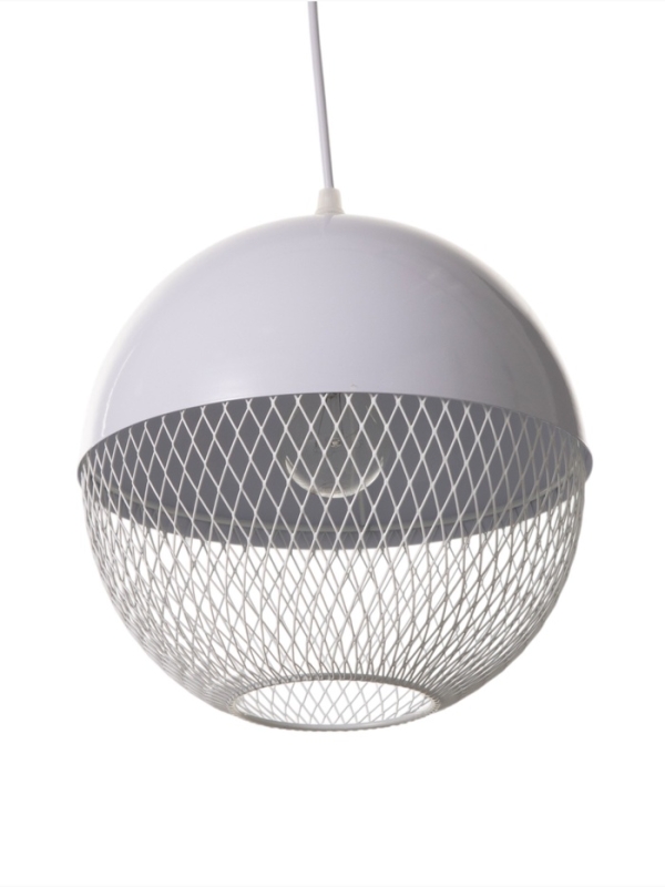 Светильник Lina 1х40Вт Е27 кремовый  26х26х32см