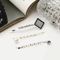 Неведимка для волос "Альтаир" (набор 3 шт) ромбик, 5,5 см, серебро Неведимка для волос "Альтаир" (набор 3 шт) ромбик, 5,5 см, серебро