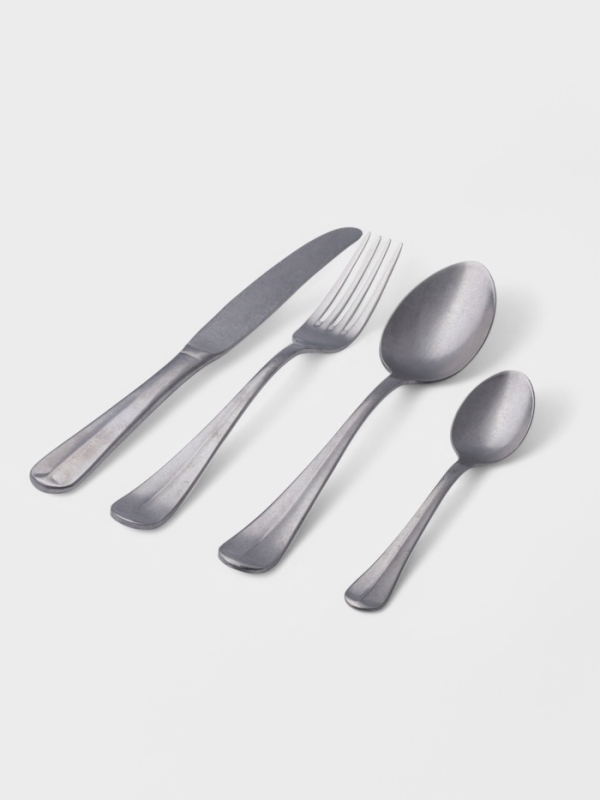 Столовая ложка Hanna Kn&ouml;vell Rosen, 20.7 см, толщина 3 мм, нержавеющая сталь, серебристая