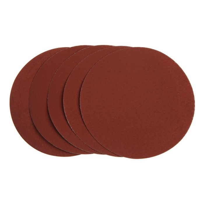 Круг абразивный шлифовальный под Круг абразивный шлифовальный под "липучку" ТУНДРА, 150 мм, Р1500, 5 шт.