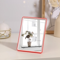 Зеркало настольное, на подставке, зеркальная поверхность 10,5 × 15,5 см, цвет МИКС Зеркало настольное, на подставке, зеркальная поверхность 10,5 × 15,5 см, цвет МИКС