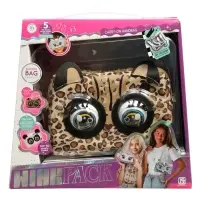 Музыкальная игрушка-сумочка "Котенок" звук, глазки моргают