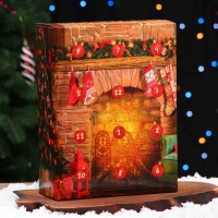 Чайный адвент-календарь "Новогодний очаг", 215 г, Новый год