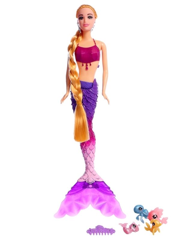 Кукла-русалка "Волна океана", МИКС
