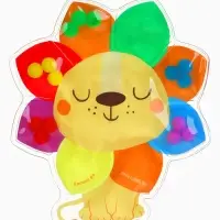 Развивающий сортер - сквиш для малышей &laquo;Лев&raquo;, в пакете Крошка Я