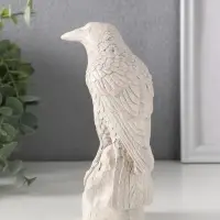 Фигура &laquo;Ворон на камне&raquo;, 15.5&times;5.5&times;10 см, серая