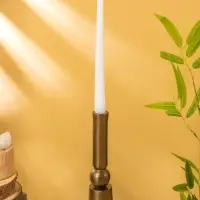 Подсвечник "Геометрия" алюминий 5х5х20,5 см