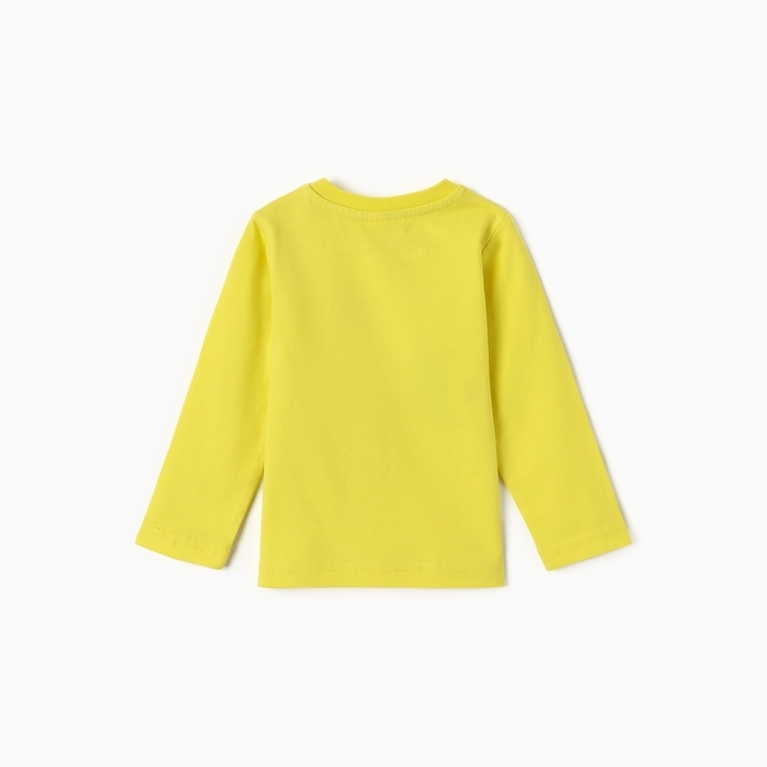 Лонгслив детский, цвет жёлтый, рост 86 см Лонгслив детский, цвет жёлтый, рост 86 см
