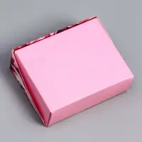Коробка складная с окном &laquo;Розы&raquo; 10&times;8&times;3.5 см