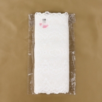 Кружевная эластичная ткань, 240 мм × 2,7 ± 0,5 м, цвет белый Кружевная эластичная ткань, 240 мм × 2,7 ± 0,5 м, цвет белый