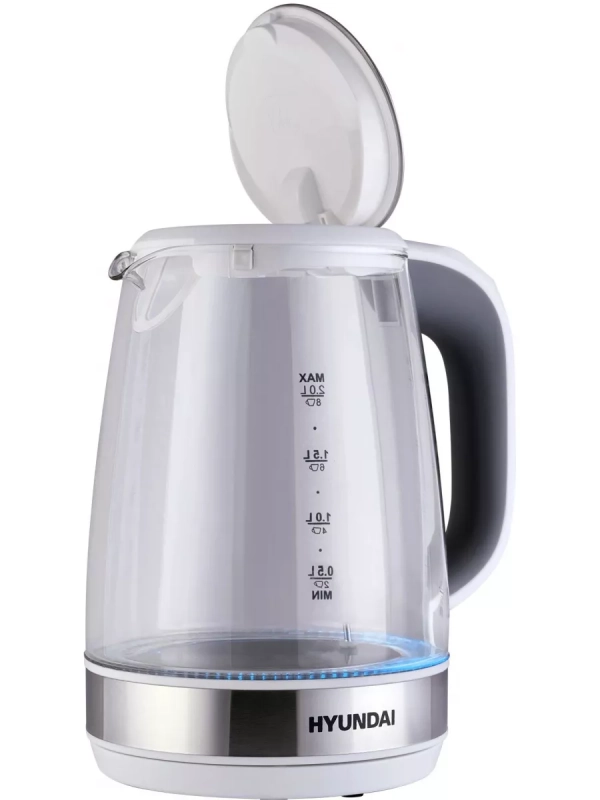 Чайник HYK-G8880 2л. 2200Вт серый серебристый