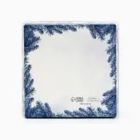 Коробка для кондитерских изделий с пластиковой крышкой &laquo;С Новым годом!&raquo;, 10.5 х 10.5 х 3 см