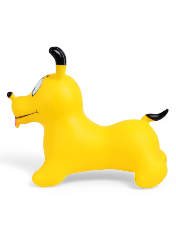 Попрыгун ZABIAKA «Собачка», 56×32×53 см, жёлтый Попрыгун ZABIAKA «Собачка», 56×32×53 см, жёлтый