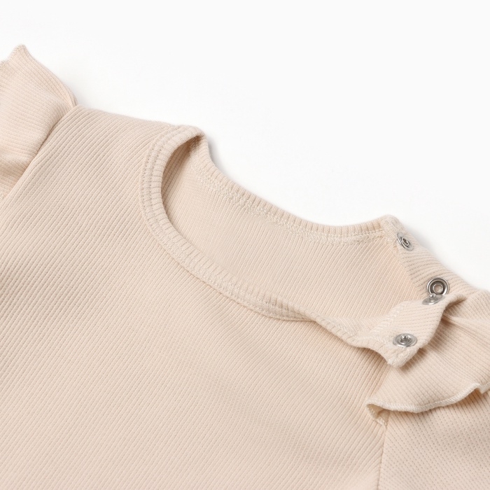 Комплект (лонгслив и брюки) для девочки MINAKU, цвет светло-бежевый, рост 68-74 см Комплект (лонгслив и брюки) для девочки MINAKU, цвет светло-бежевый, рост 68-74 см