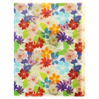 Папка с 30 вкладышами Calligrata "Цветы" А4, пластик, 400 мкм, МИКС Папка с 30 вкладышами Calligrata "Цветы" А4, пластик, 400 мкм, МИКС