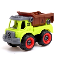 Конструктор винтовой «Фермерский транспорт», набор 2 штуки, с отвёрткой, 55 деталей Конструктор винтовой «Фермерский транспорт», набор 2 штуки, с отвёрткой, 55 деталей