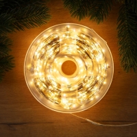 НИТЬ ROSA, IP44, 200 м, Н.С. LED(1608)-2000-36V, фиксинг, Т/БЕЛЫЙ