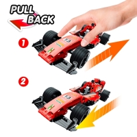 Конструктор «Гоночный болид», инерция, 150 деталей Конструктор «Гоночный болид», инерция, 150 деталей