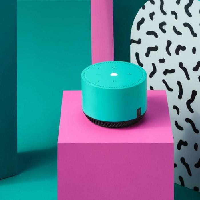 Умная колонка Умная колонка "Яндекс.Станция лайт" (YNDX-00025G), голосовой помощник Алиса, 5Вт, Wi-Fi, BT 5.0, зеленая